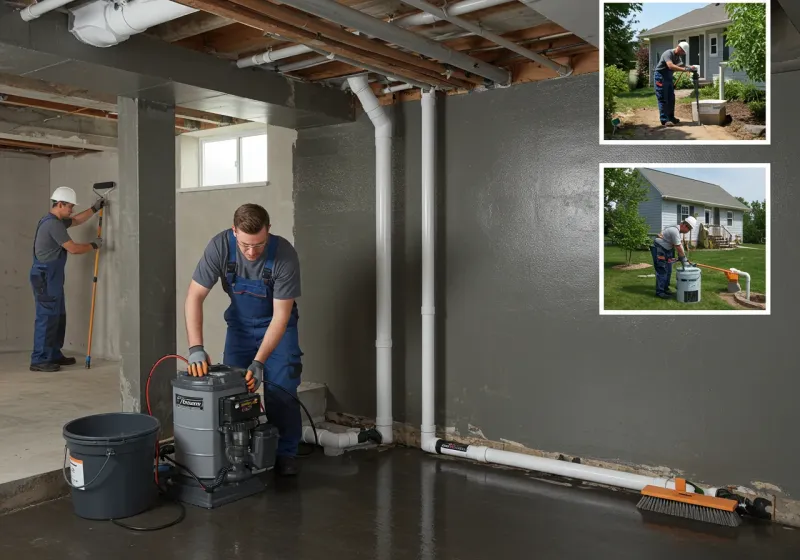 Basement Waterproofing and Flood Prevention process in Miami, TX